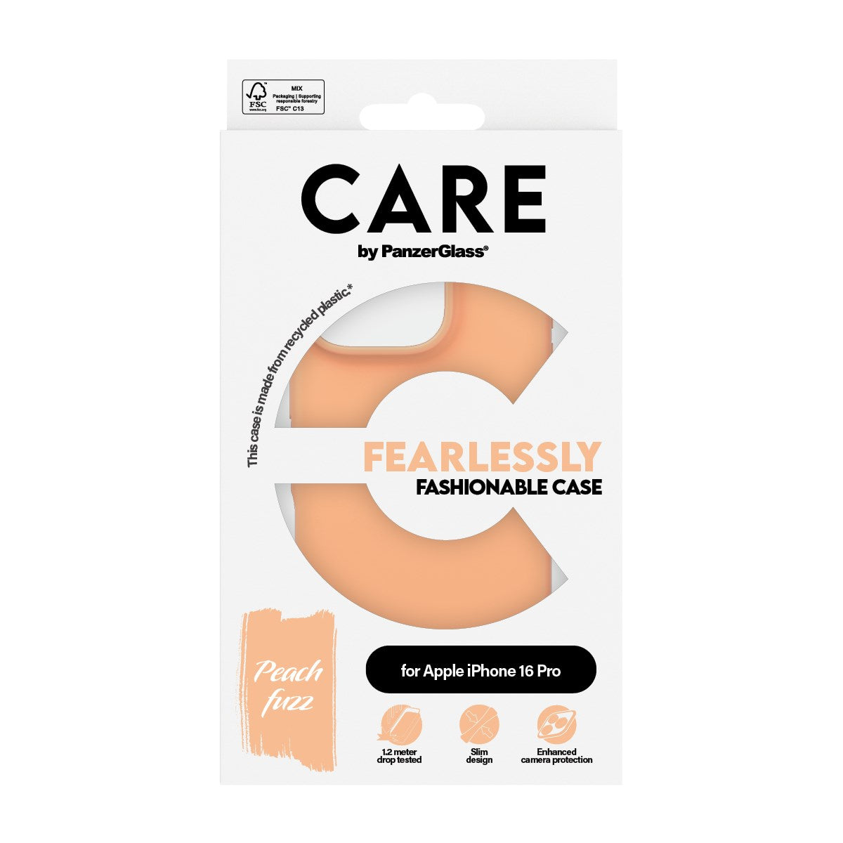 care-by-panzerglass-case-peachy-iphone-16-pro image 3