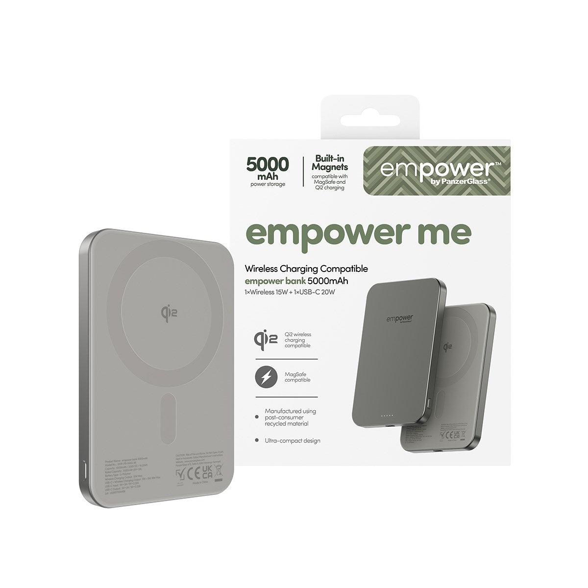 empower-by-panzerglass-powerbank-5000mah-titanium image 2
