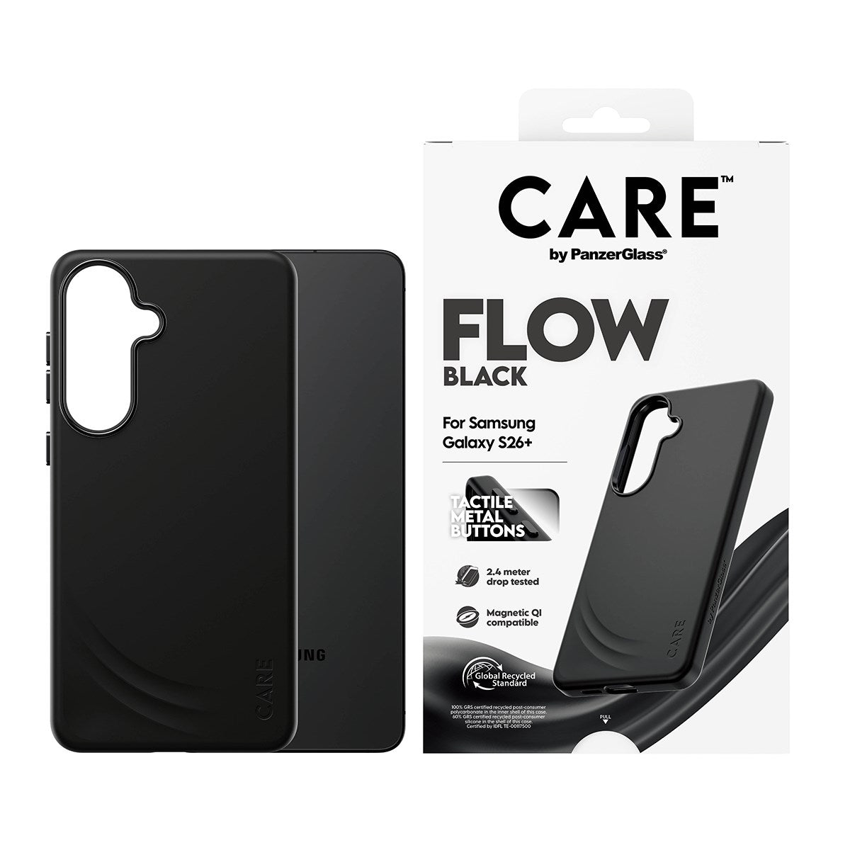 care-by-panzerglass-flow-case-schwarz-mit-qi-f-r-samsung-galaxy-s26 image 2