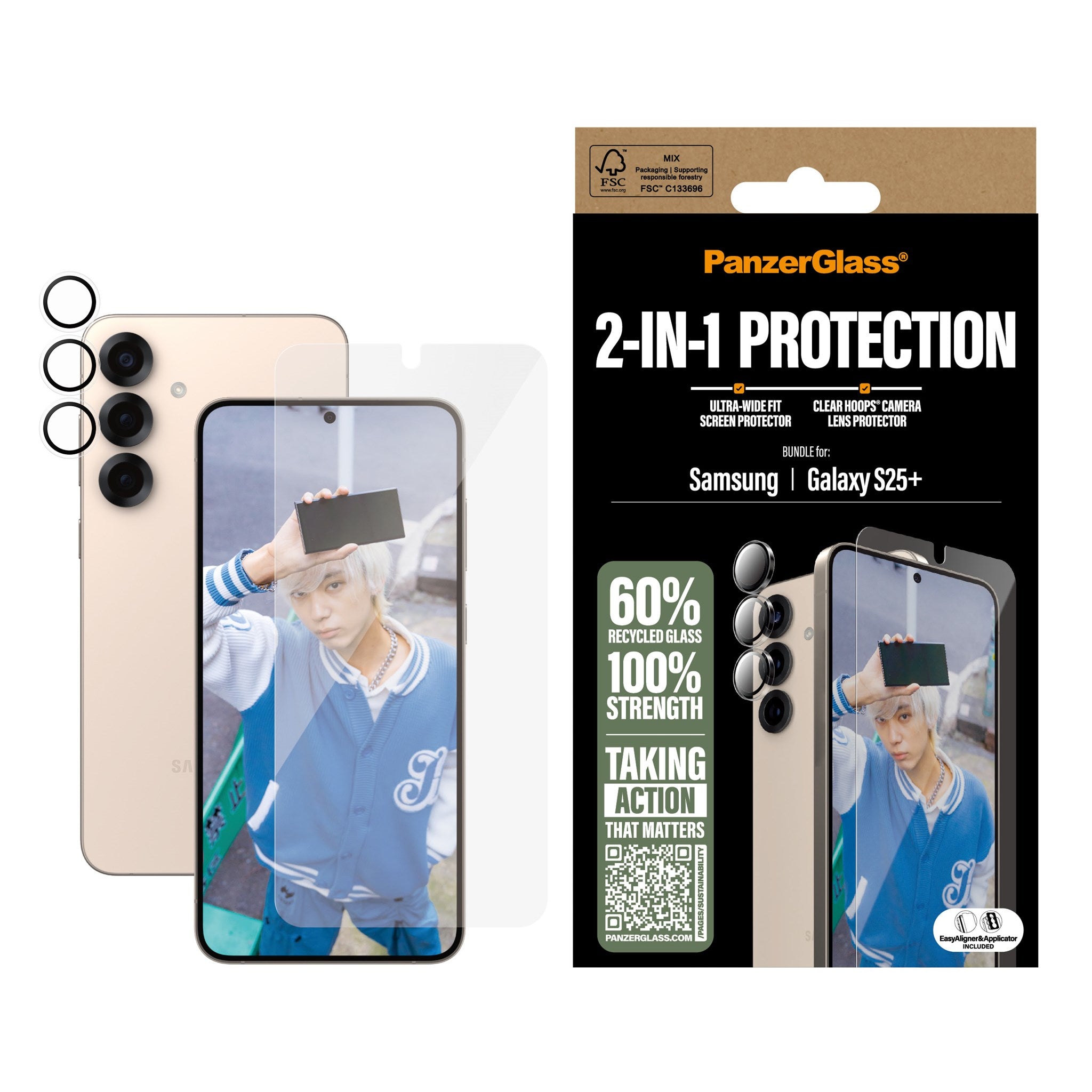 panzerglass-2-in-1-set-display-plus-hoops-kameraschutz-f-r-samsung-galaxy-s25 image 2