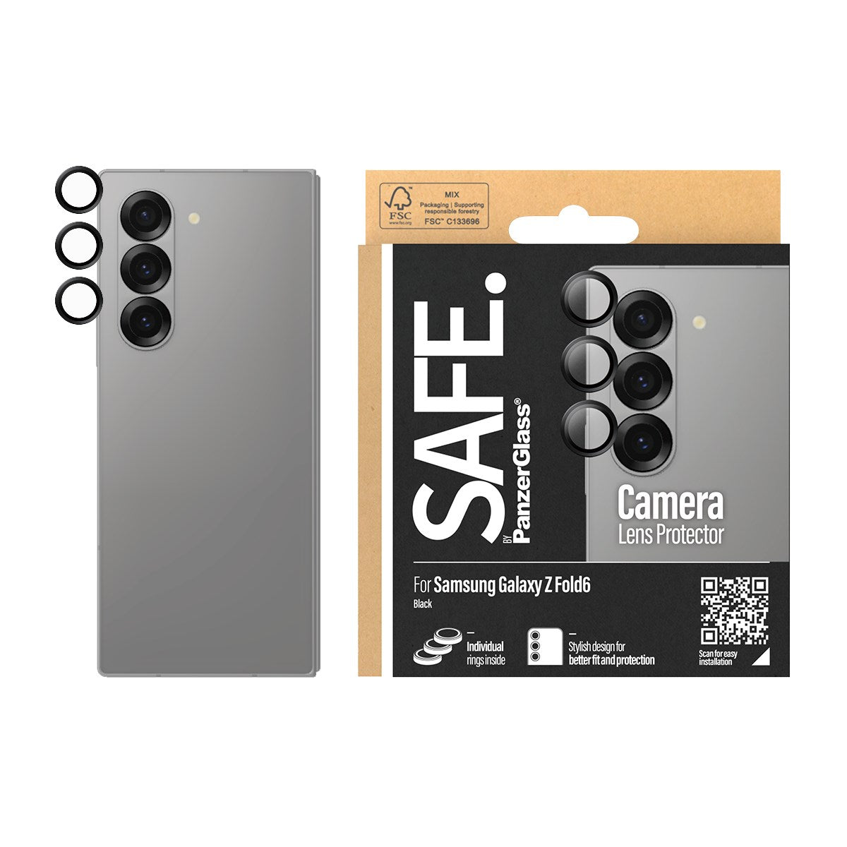 safe-by-panzerglass-kameraschutz-schwarz-f-r-samsung-galaxy-z-fold6 image 2
