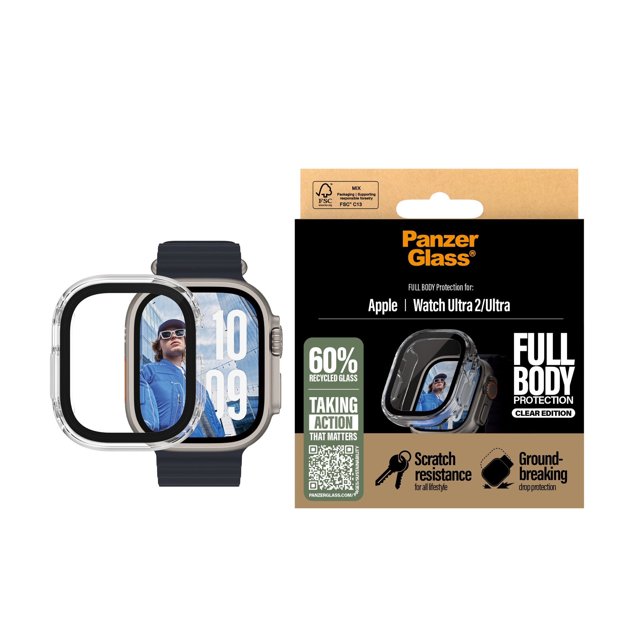 panzerglass-full-body-case-transparent-apple-watch-ultra-3-ultra-2-ultra-49mm image 2