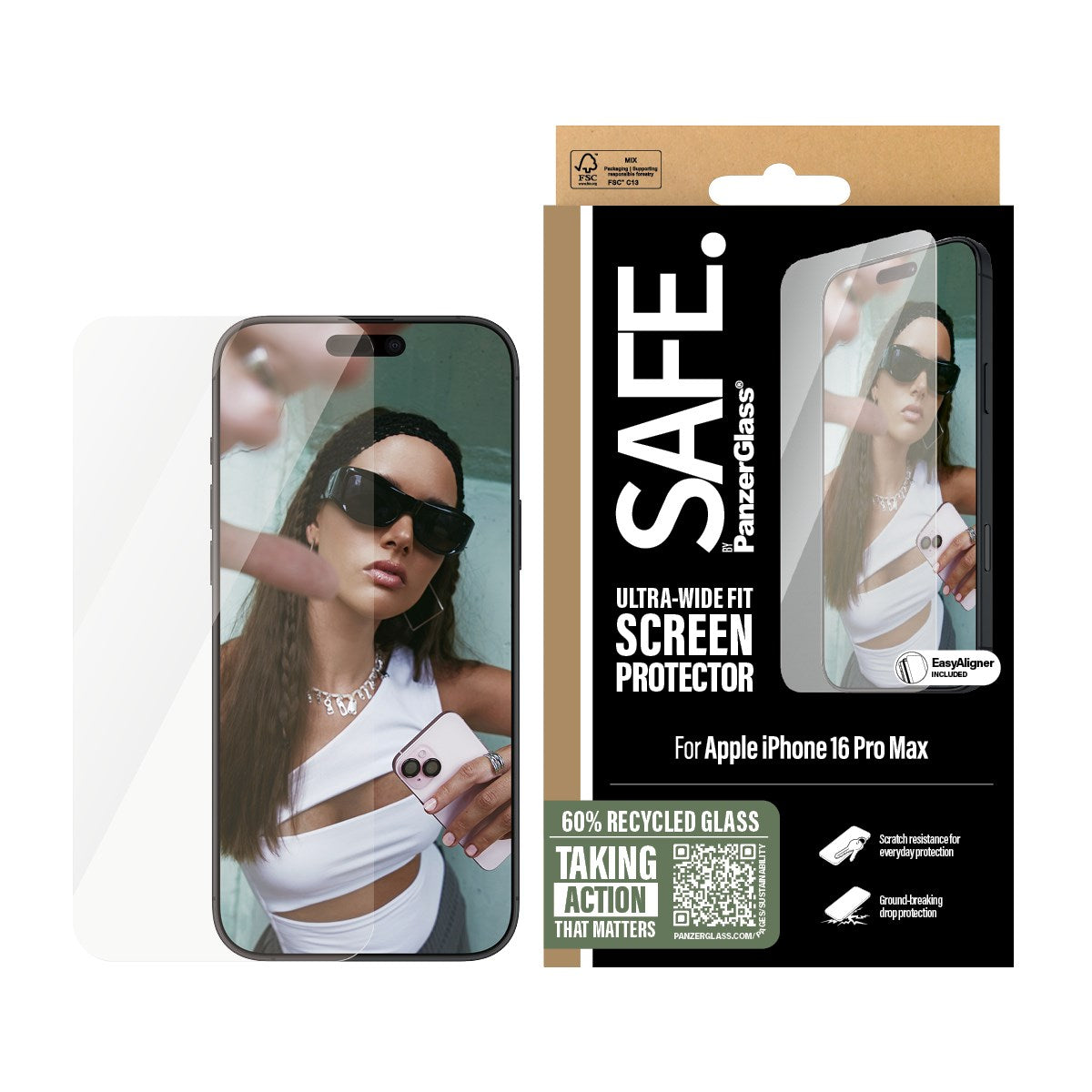 safe-by-panzerglass-displayschutz-ultra-wide-fit-f-r-apple-iphone-16-pro-max image 2