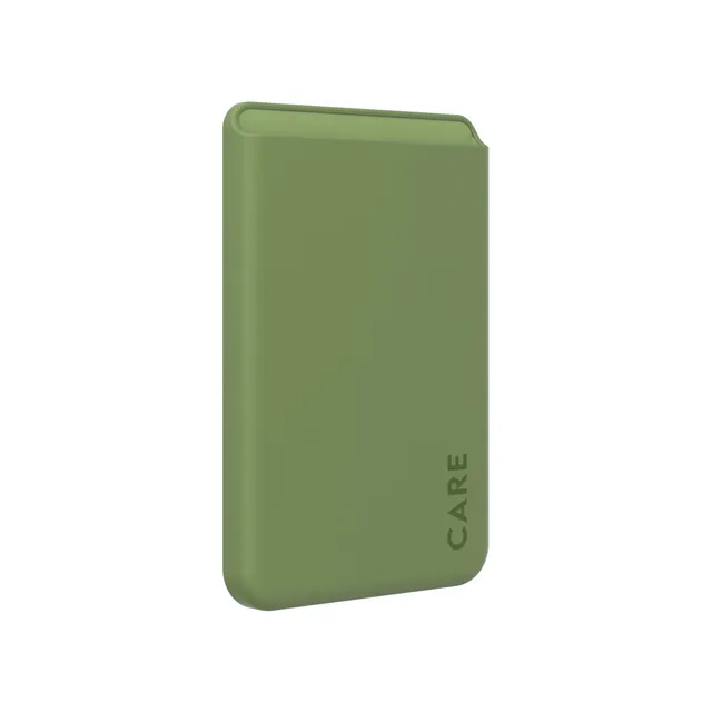 care-by-panzerglass-kartenhalter-gr-n-magsafe-wallet-f-r-iphone image 1