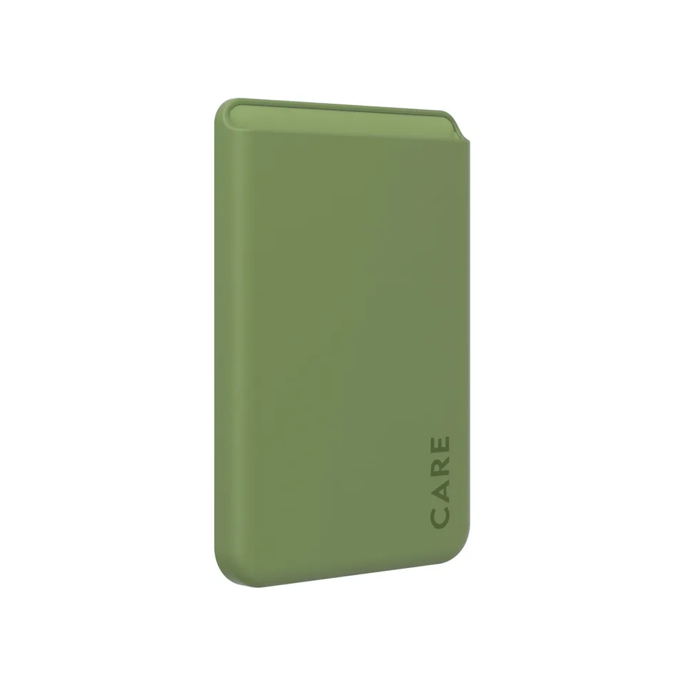 care-by-panzerglass-kartenhalter-gr-n-magsafe-wallet-f-r-iphone image 1