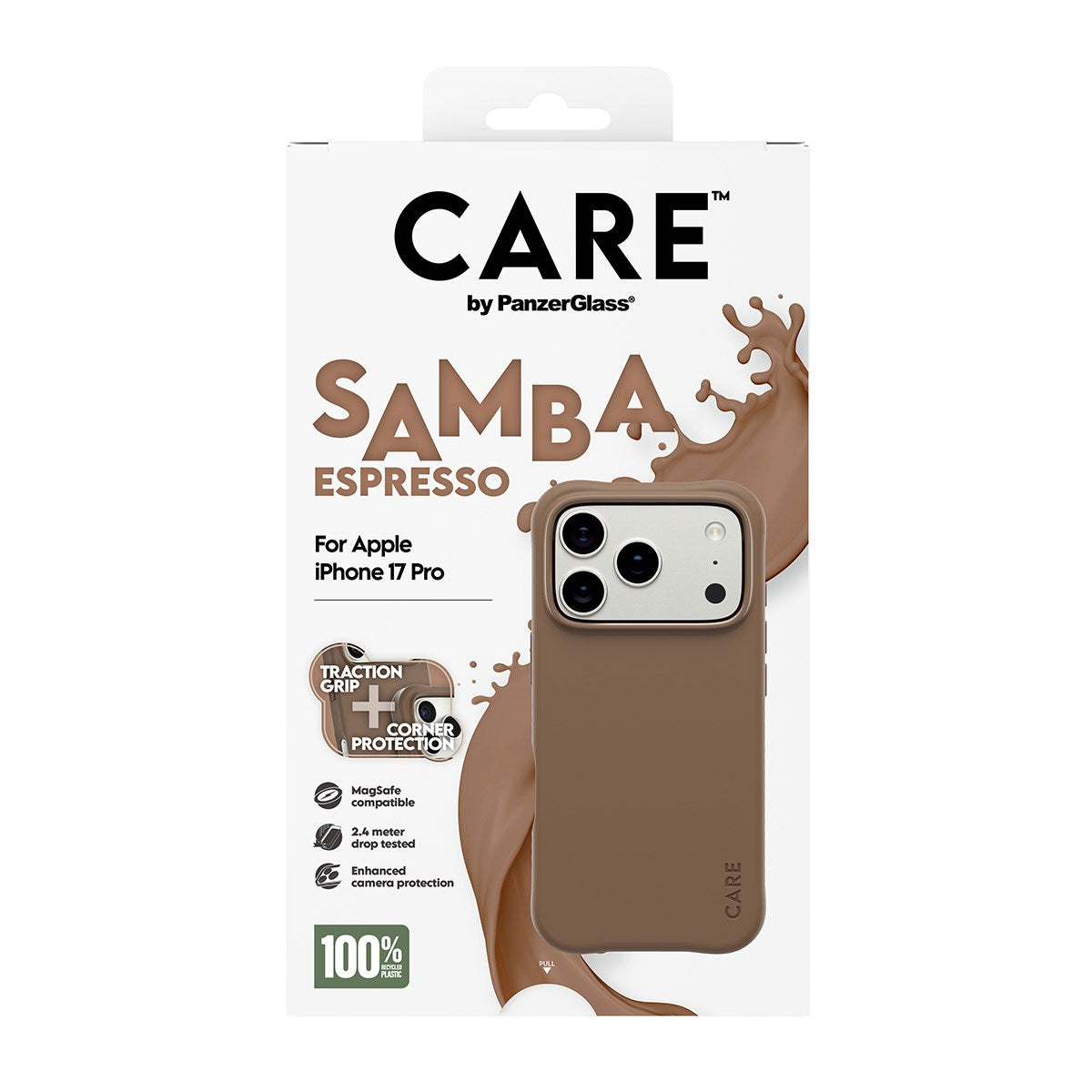 care-by-panzerglass-samba-case-espresso-mit-magsafe-f-r-iphone-17-pro image 3