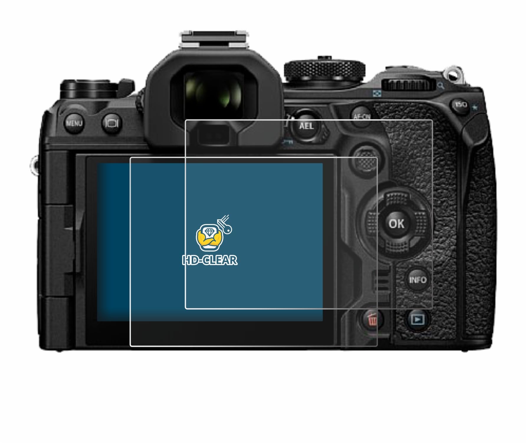 brotect-hd-clear-displayschutzfolie-f-r-olympus-om-system-om-1-mark-ii-om-3-klar image 2