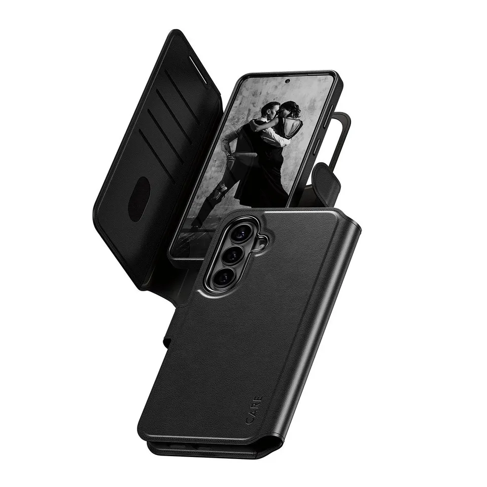care-by-panzerglass-tango-2-in-1-wallet-case-mit-qi-f-r-samsung-galaxy-s26-vegan image 1