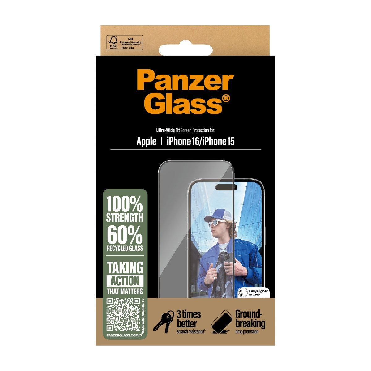 panzerglass-displayschutz-iphone-16-15-ultra-wide-fit image 3