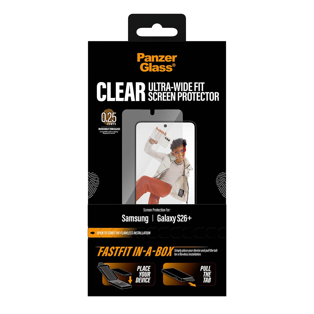 panzerglass-displayschutz-samsung-galaxy-s26-ultra-wide-fit-mit-fastfit-in-a-box-2 image 3