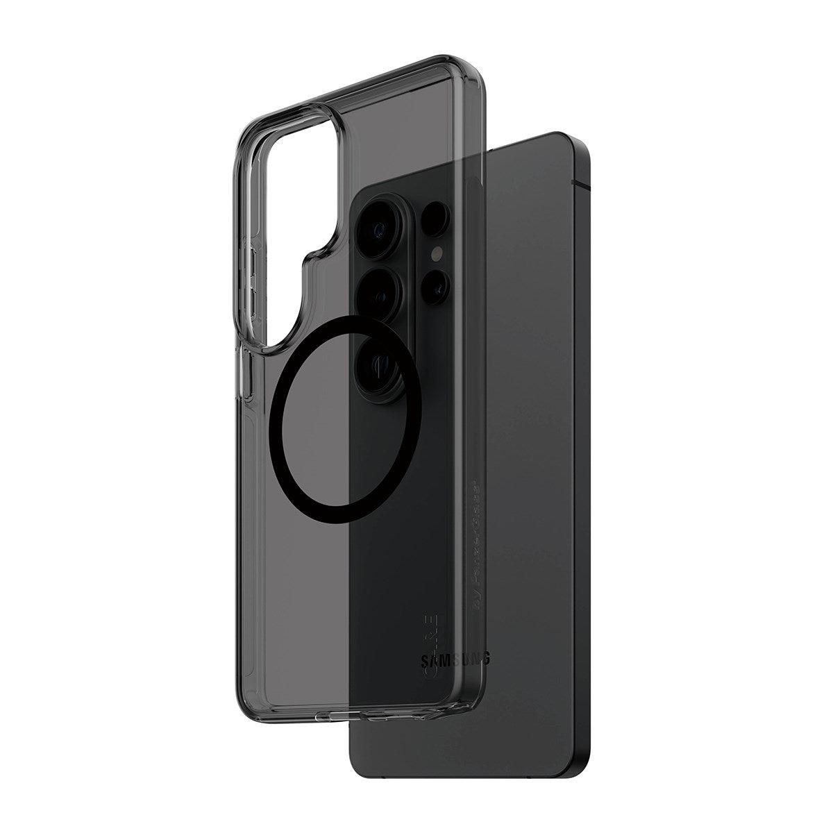 care-by-panzerglass-smokey-case-schwarz-qi-samsung-galaxy-s26-ultra image 1
