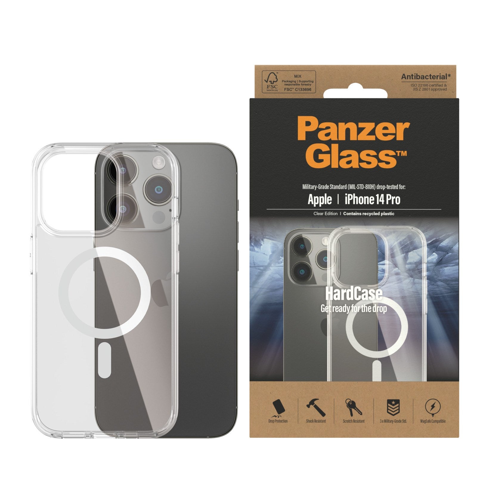 panzerglass-hardcase-transparent-mit-wei-magsafe-f-r-iphone-14-pro image 2
