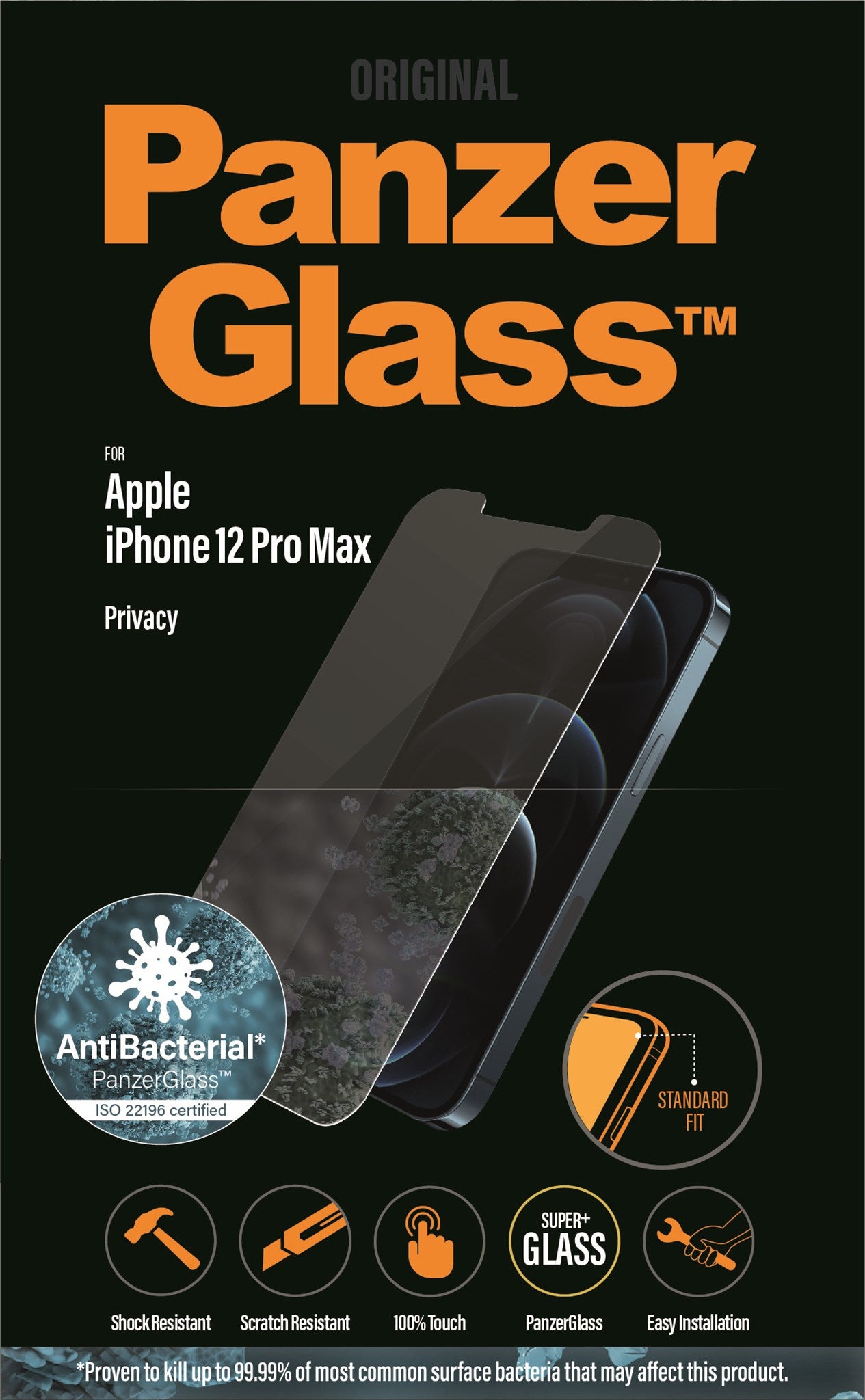 panzerglass-privacy-displayschutzglas-iphone-12-pro-max-standard-fit image 2