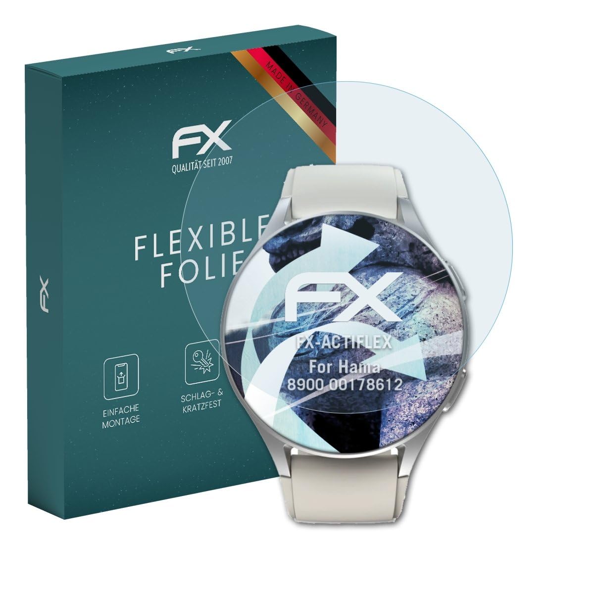 atfolix-fx-actiflex-displayschutzfolie-f-r-hama-smartwatch-8900-ultraklare-flexi image 1