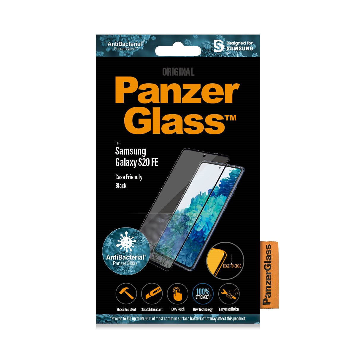 panzerglass-displayschutz-samsung-galaxy-s20-fe-case-friendly image 2