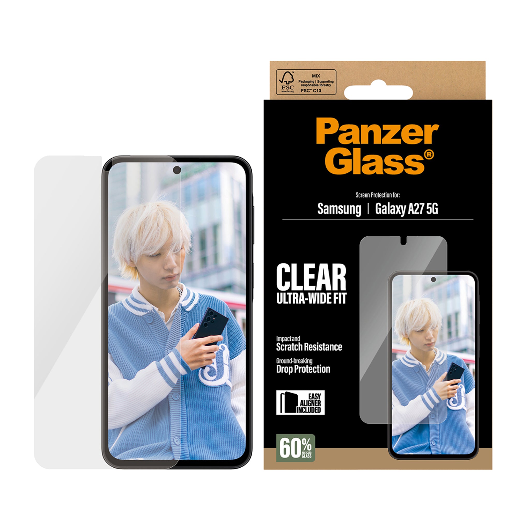 panzerglass-displayschutz-f-r-samsung-galaxy-a27-5g-ultra-wide-fit-mit-easyalign image 2