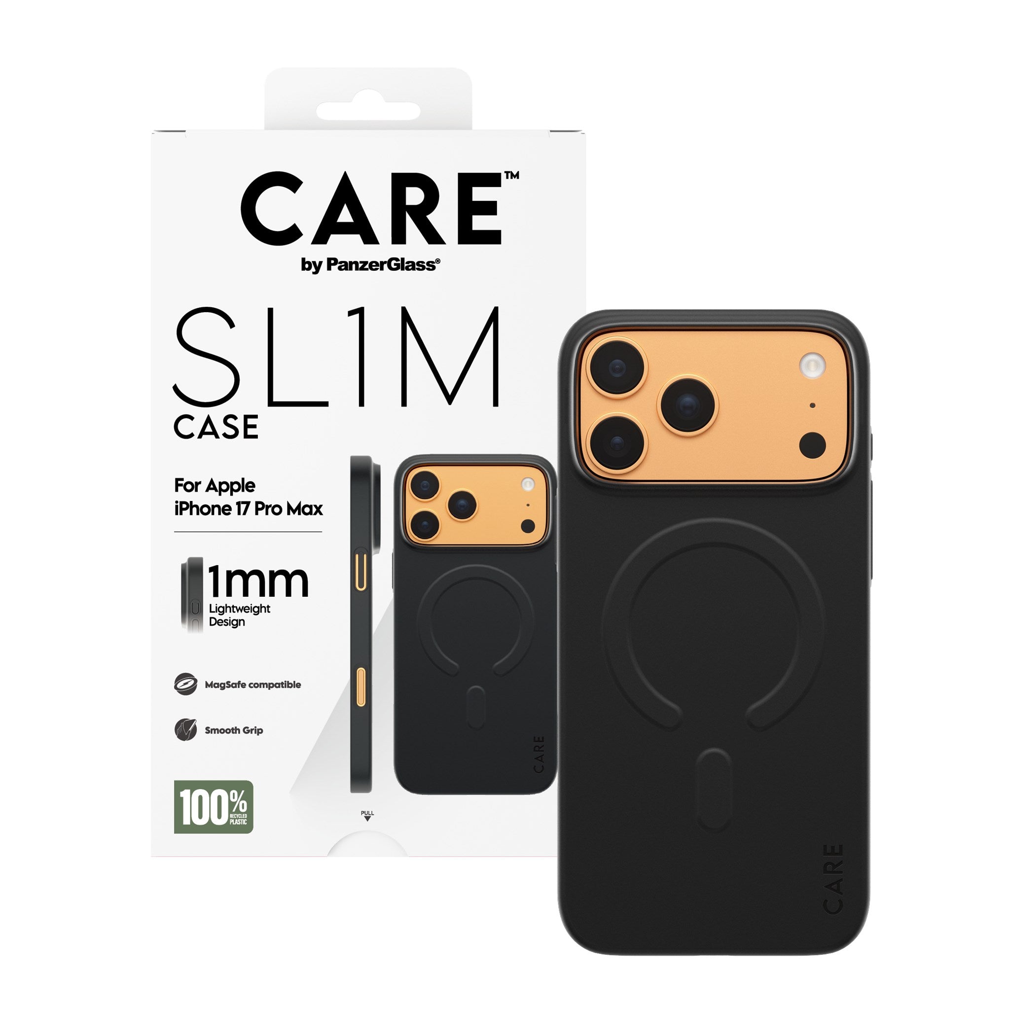 care-by-panzerglass-sl1m-magsafe-h-lle-schwarz-f-r-iphone-17-pro-max image 5