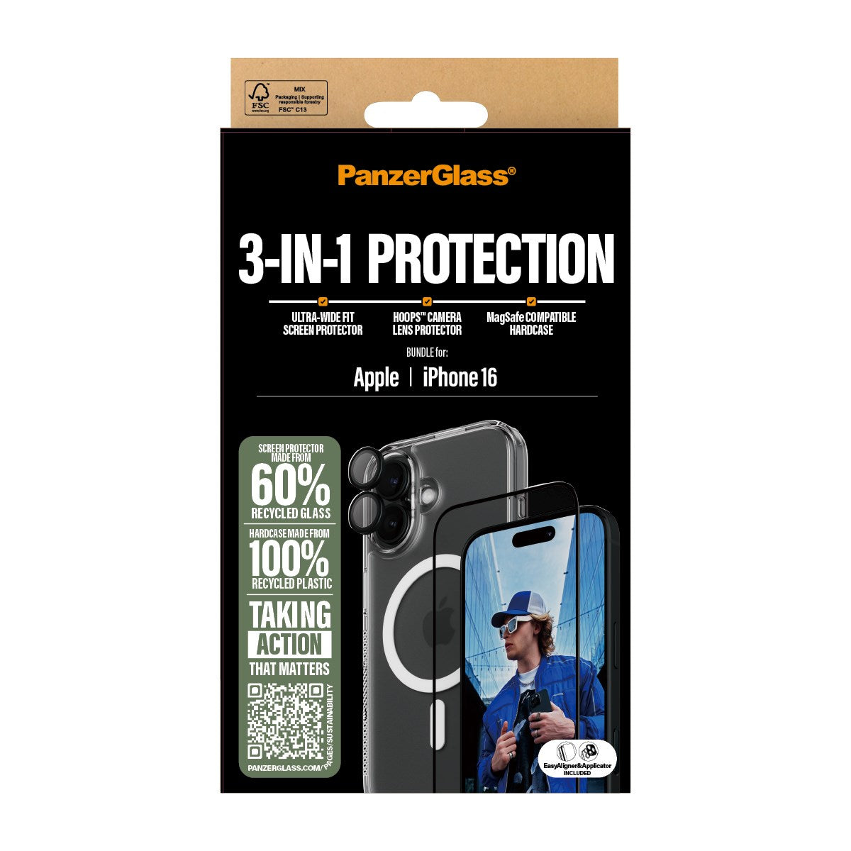 panzerglass-3-in-1-schutz-set-iphone-16-hardcase-display-kamera image 3