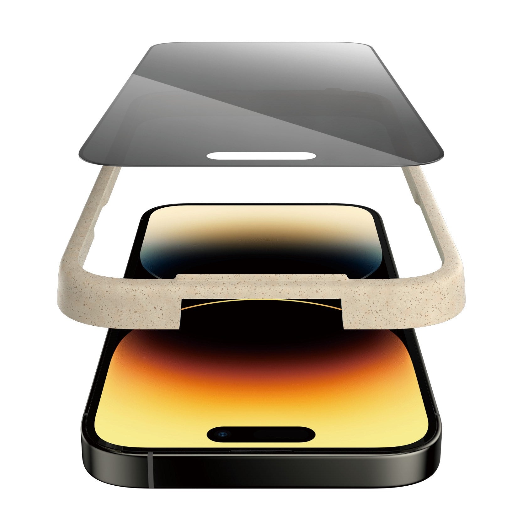 panzerglass-privacy-displayschutz-iphone-14-pro-ultra-wide-fit-easyaligner image 8