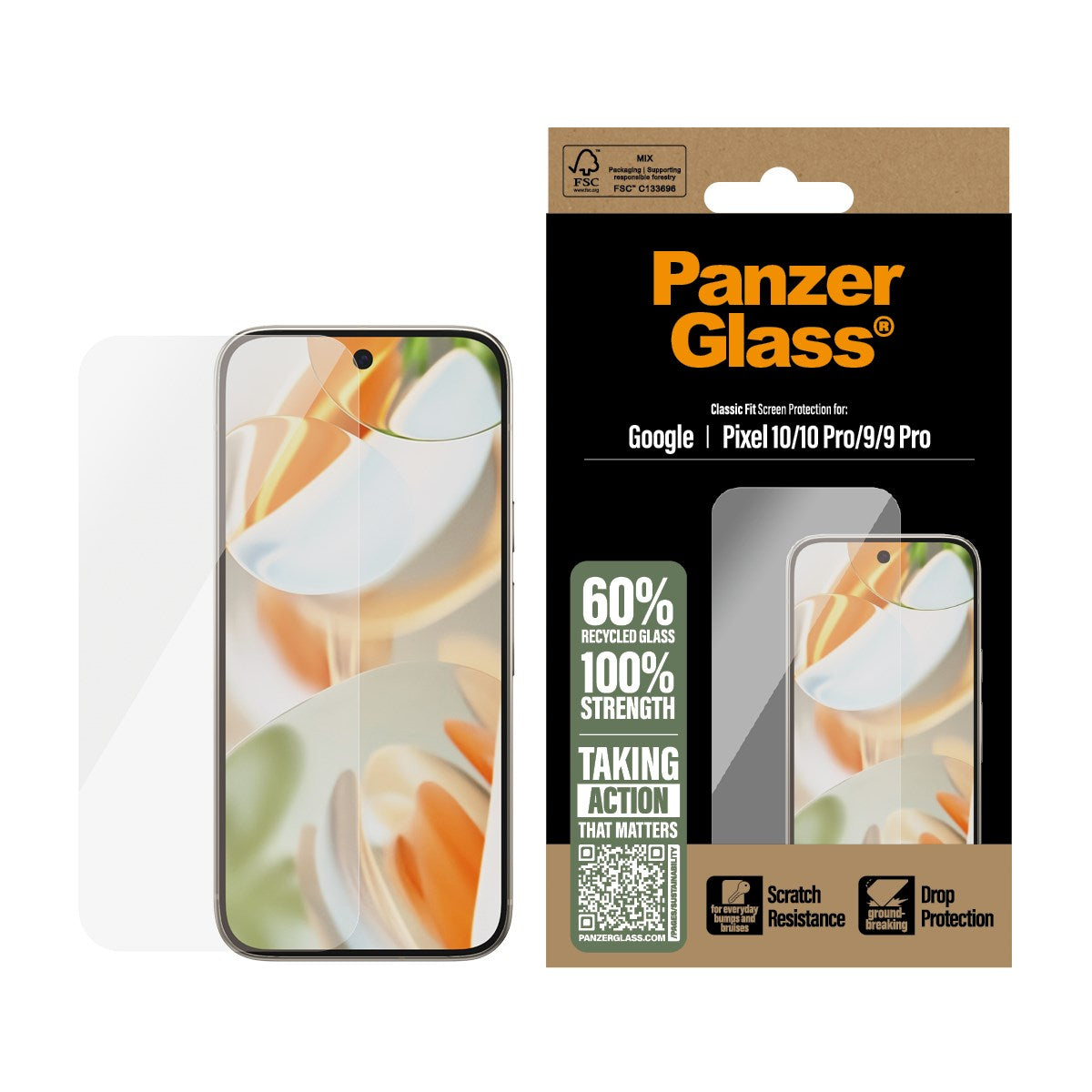 panzerglass-classic-fit-displayschutz-google-pixel-10-10-pro-5g-9-5g-9-pro-5g image 2