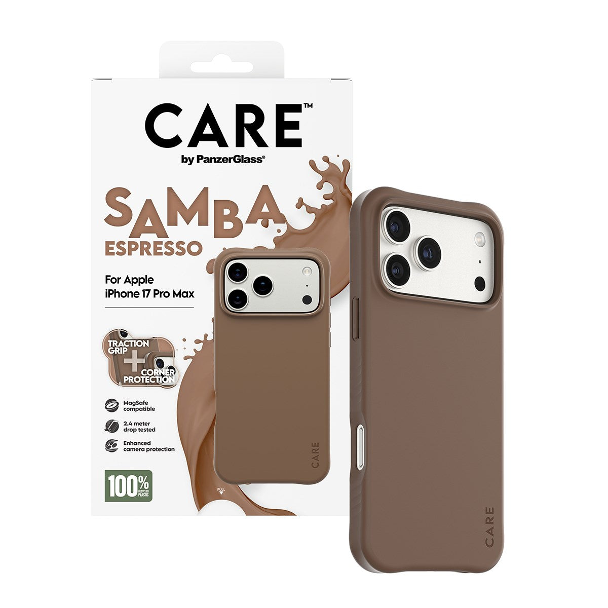 care-by-panzerglass-samba-case-espresso-mit-magsafe-iphone-17-pro-max image 5