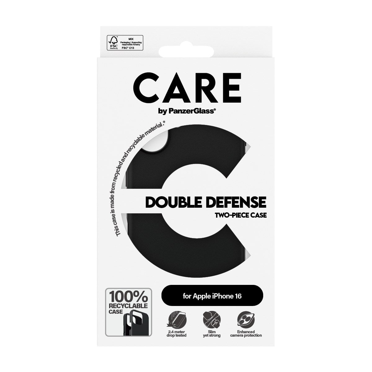 care-by-panzerglass-double-defense-case-schwarz-f-r-iphone-16 image 3