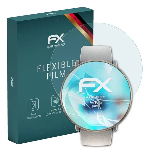 atfolix-fx-actiflex-schutzfolie-kompatibel-mit-polar-ignite-3-3-st-ck image 1