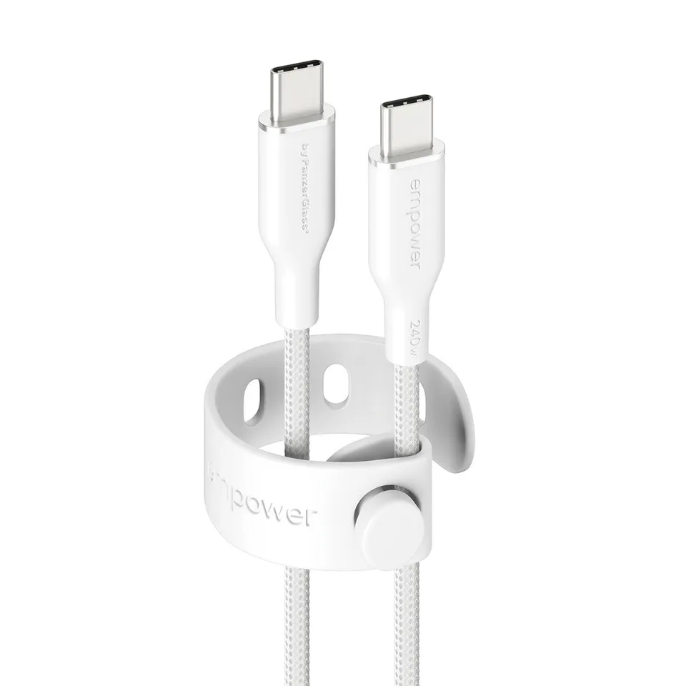 empower-by-panzerglass-racing-240w-usb-c-auf-usb-c-kabel-2m-silber-wei image 1