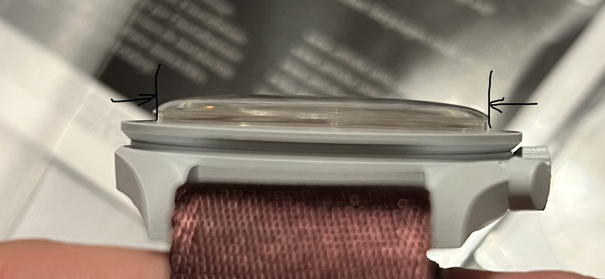 Guter Schutz für empfindliches Glas