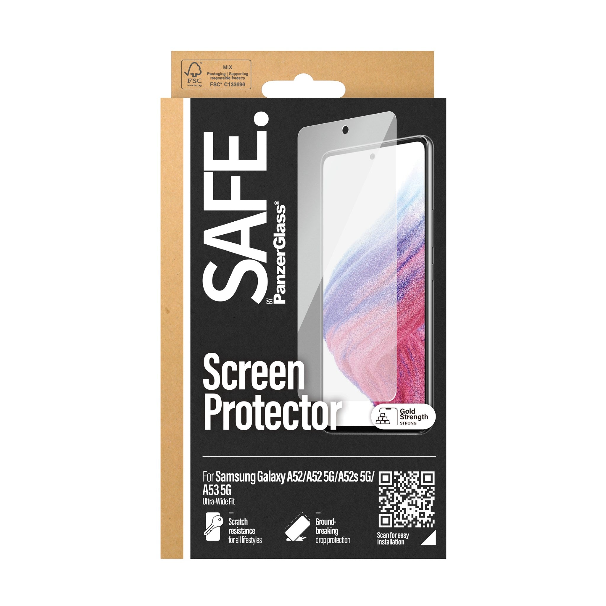 safe-by-panzerglass-displayschutz-samsung-galaxy-a52-a52-5g-a52s-5g-a53-5g-ultra image 3