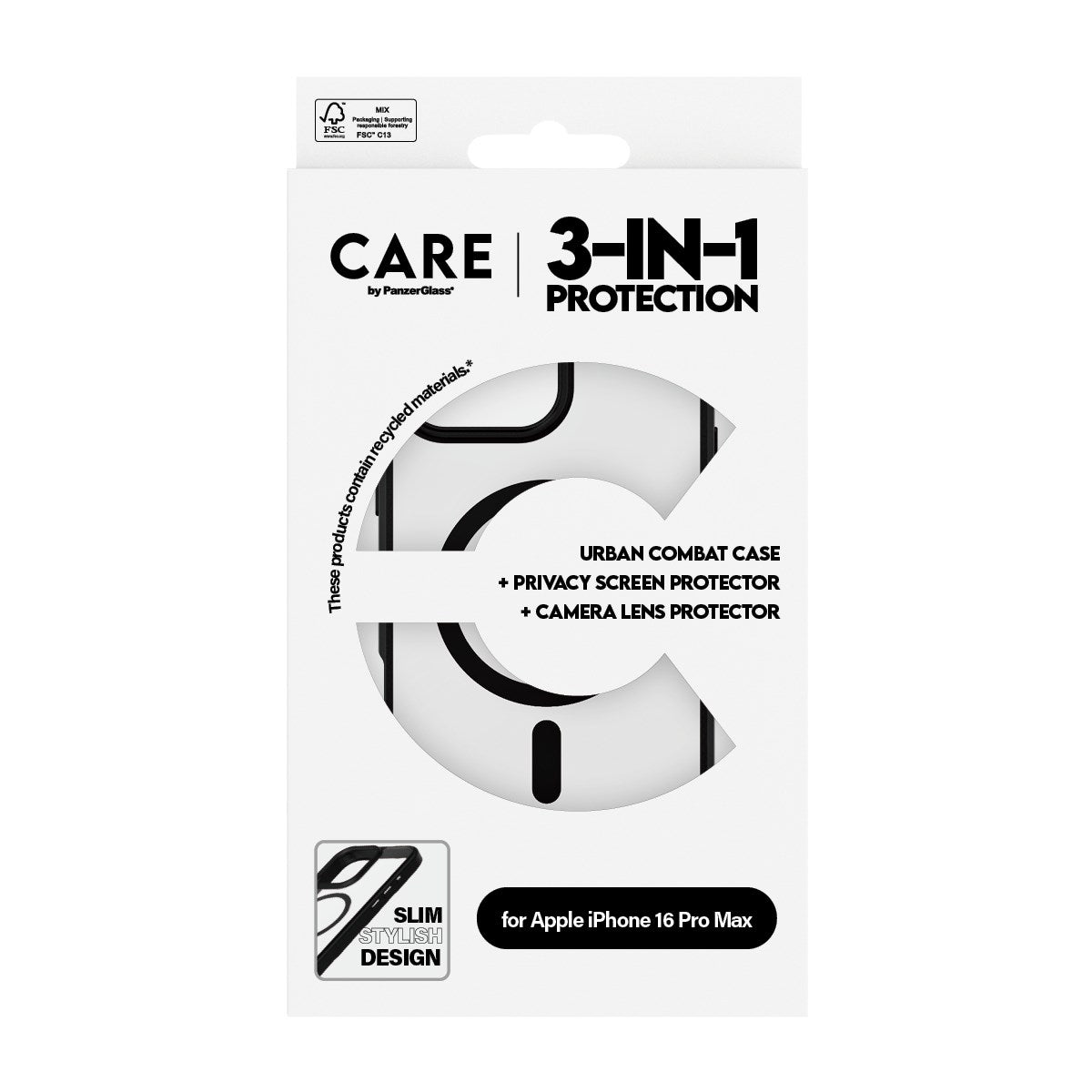 care-by-panzerglass-3-in-1-privacy-set-iphone-16-pro-max-display-hoops-h-lle image 3