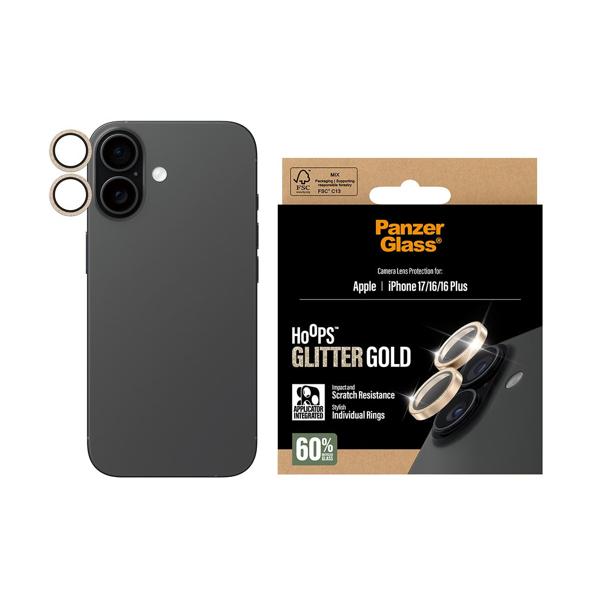 panzerglass-hoops-kameraschutz-glitter-gold-f-r-apple-iphone-17-16-16-plus-linse image 2
