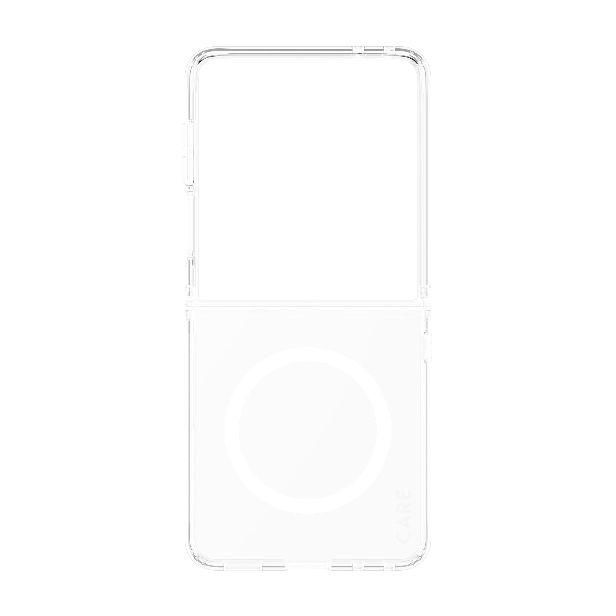 care-by-panzerglass-urban-combat-case-transparent-weiss-qi-samsung-galaxy-z-flip image 4