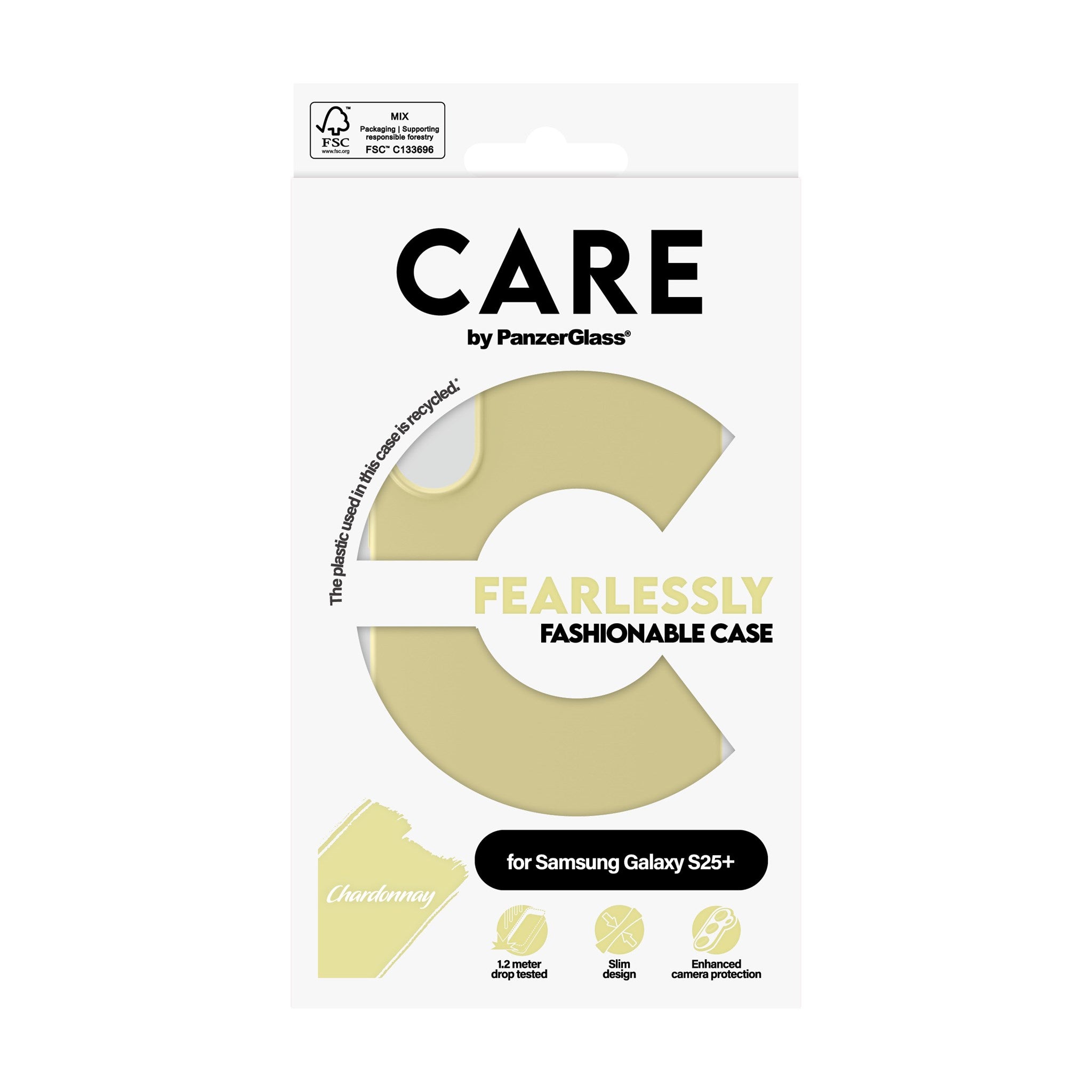 care-by-panzerglass-case-chardonnay-f-r-samsung-galaxy-s25-modische-schutzh-lle image 3
