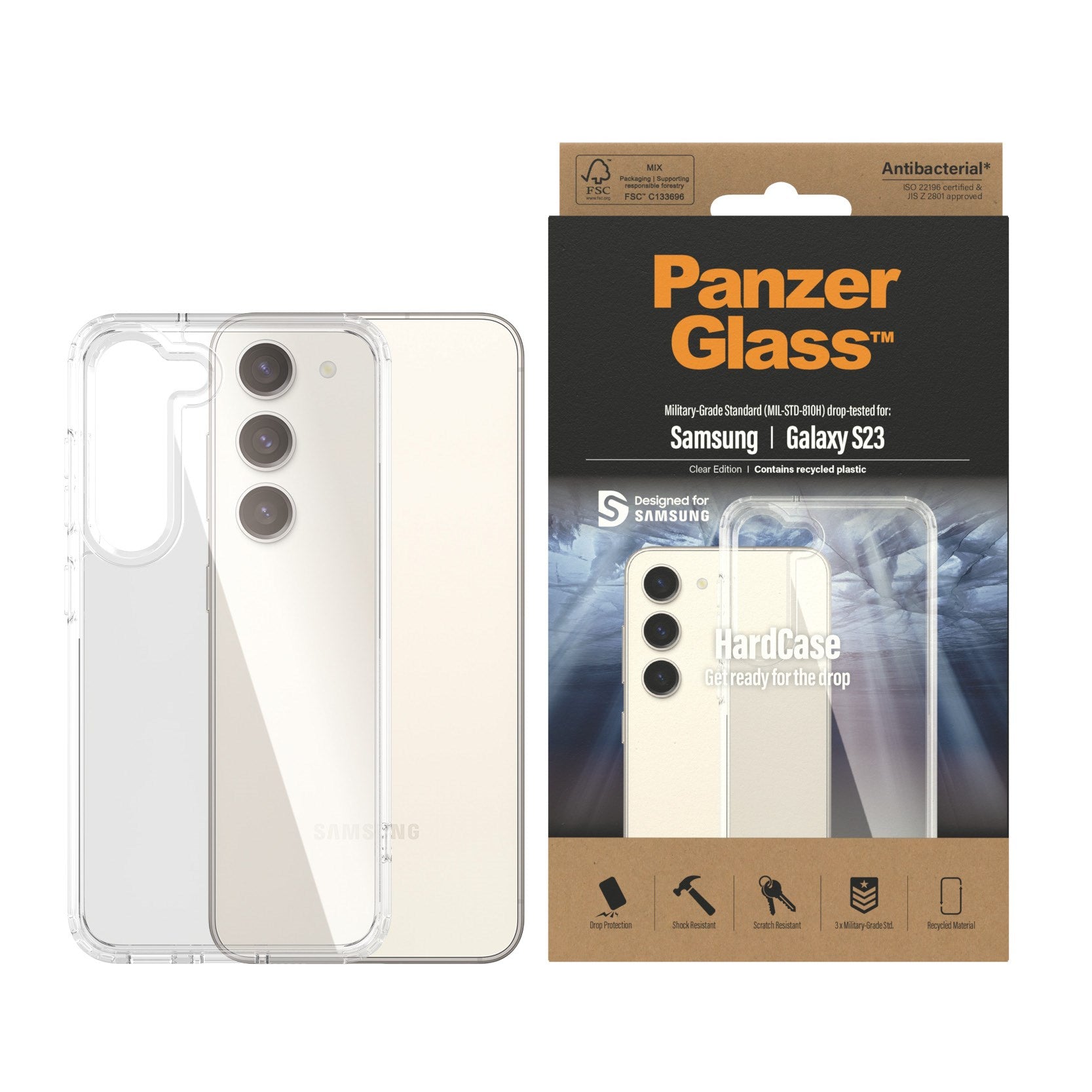 panzerglass-hardcase-transparent-samsung-galaxy-s23 image 2