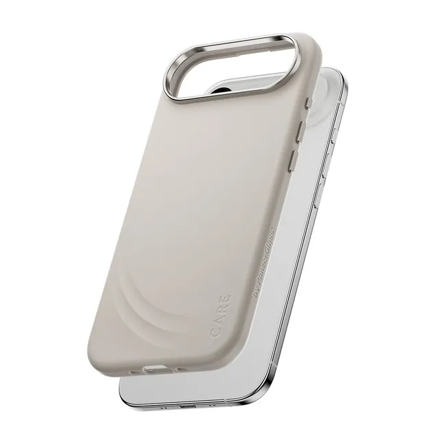 care-by-panzerglass-flow-case-vanilla-mit-haptic-button-und-magsafe-f-r-iphone-a image 1