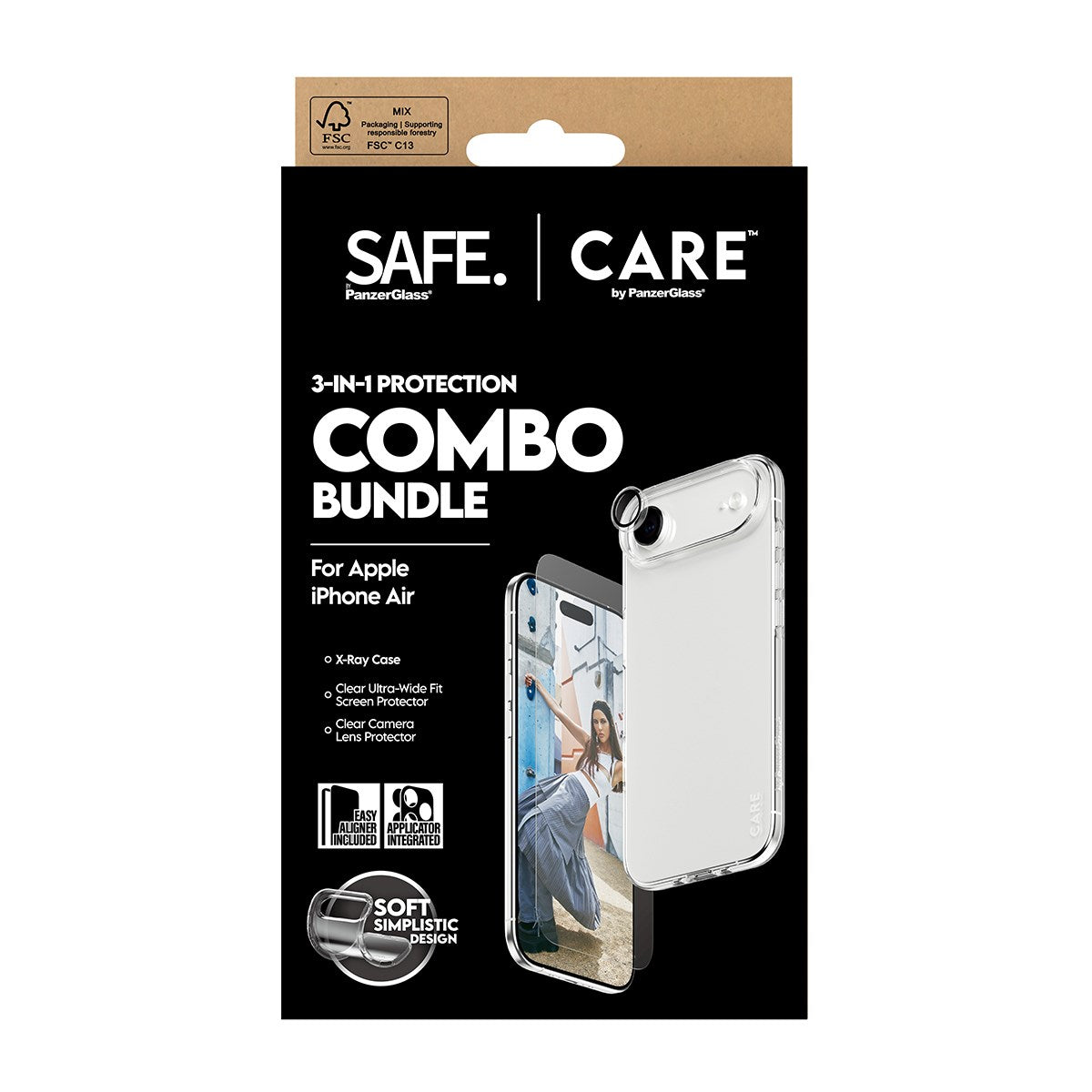 care-safe-by-panzerglass-3-in-1-combo-set-displayschutz-apple-iphone-air image 3
