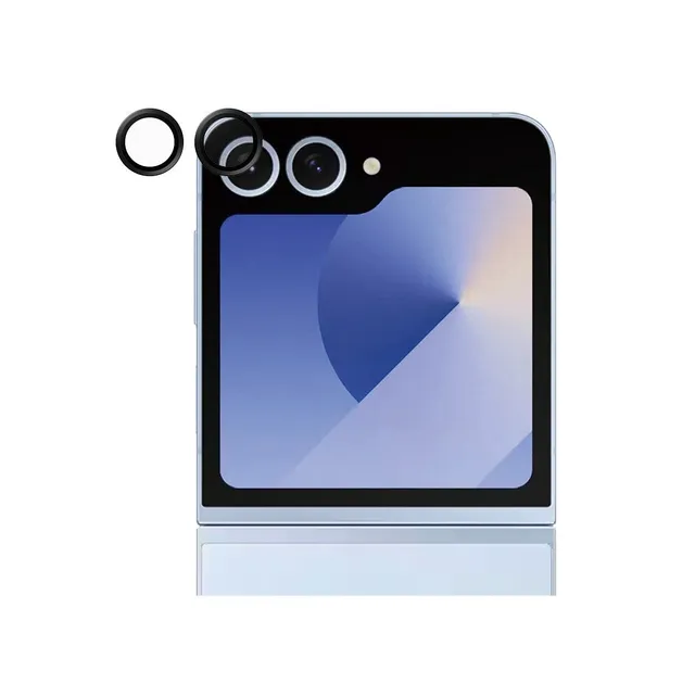 safe-by-panzerglass-kameraschutz-schwarz-f-r-samsung-galaxy-z-flip6-hoops image 1
