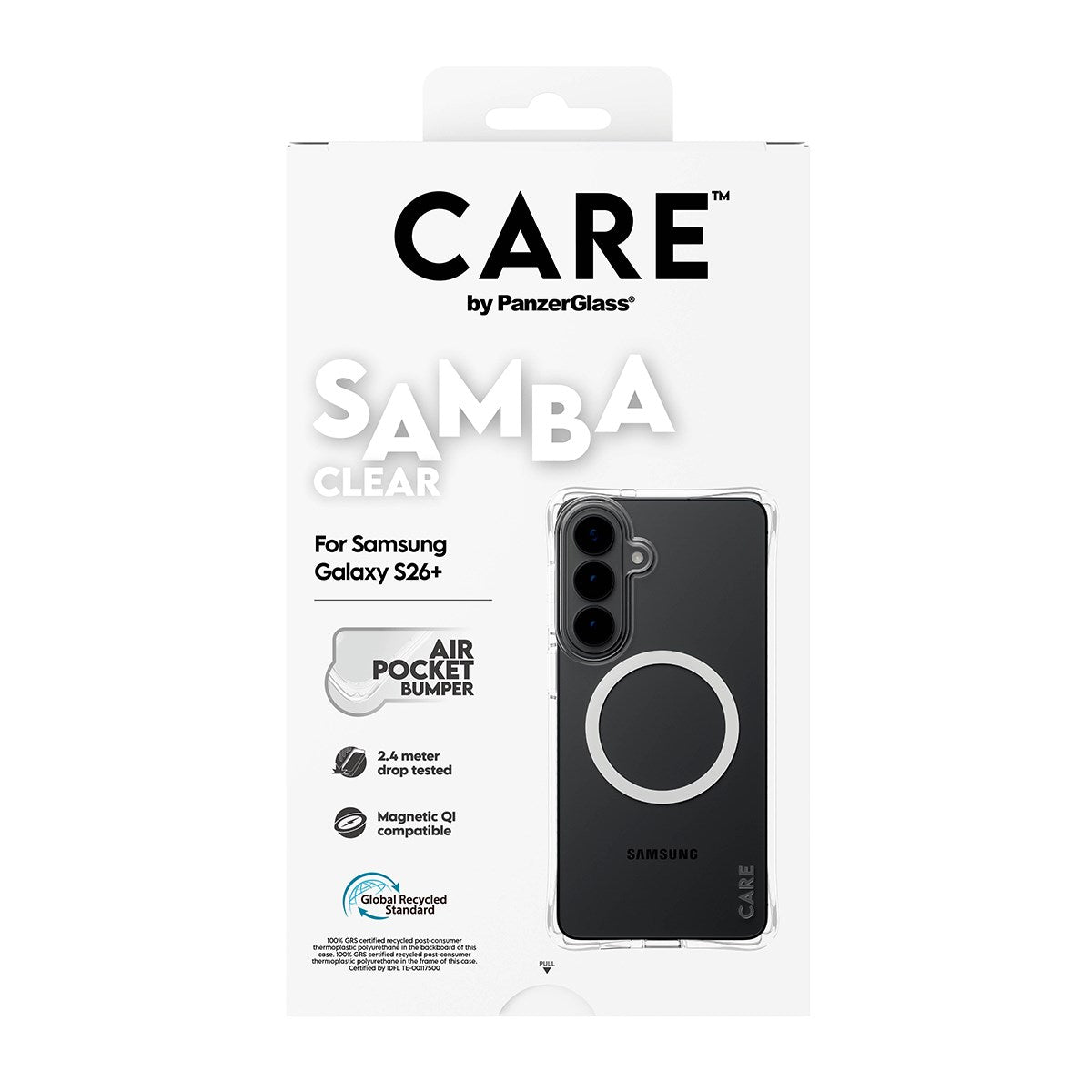 care-by-panzerglass-samba-case-transparent-mit-weiss-qi-f-r-samsung-galaxy-s26 image 3