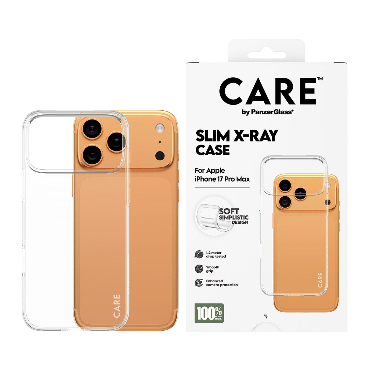 care-by-panzerglass-x-ray-case-transparent-f-r-apple-iphone-17-pro-max-smartphon image 2