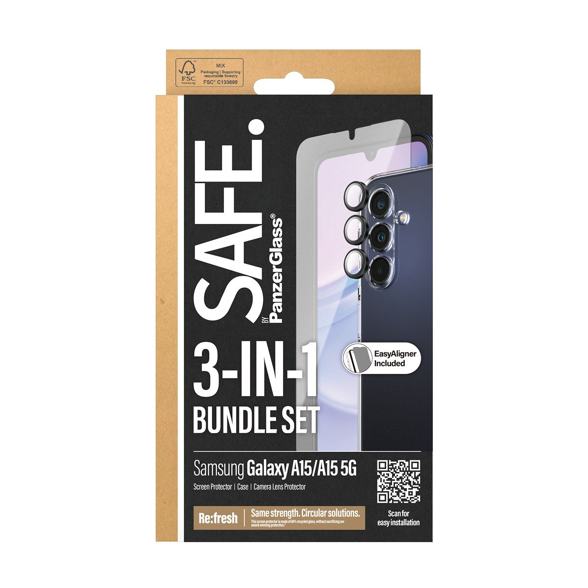 safe-by-panzerglass-3-in-1-schutz-set-f-r-samsung-galaxy-a15-a15-5g image 3