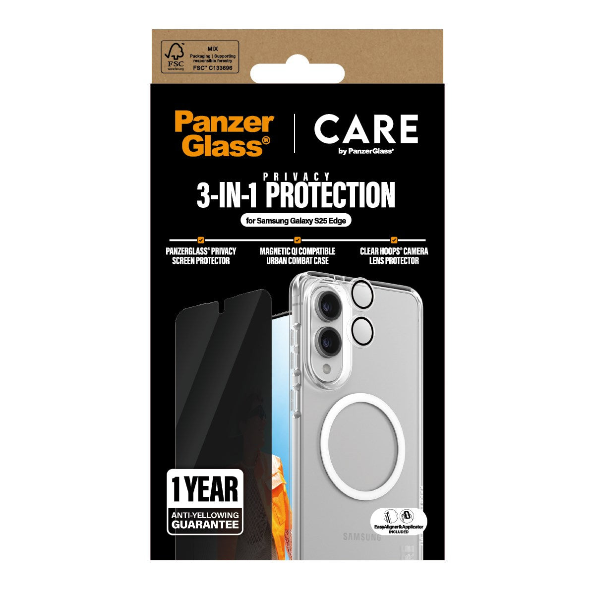 panzerglass-care-3-in-1-privacy-bundle-samsung-galaxy-s25-edge-5g-privacy-displa image 3