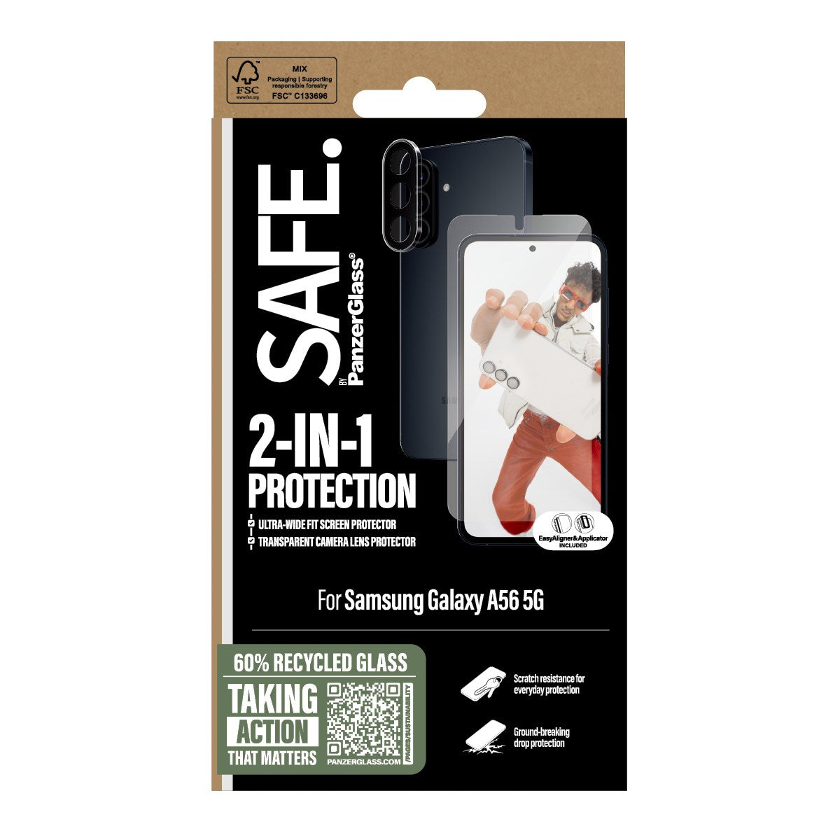 safe-by-panzerglass-2-in-1-set-display-kameraschutz-f-r-samsung-galaxy-a56-5g image 3