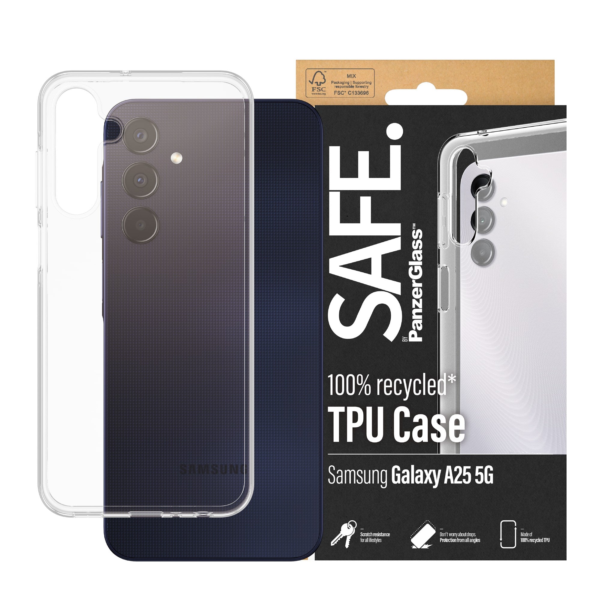 safe-by-panzerglass-tpu-case-transparent-f-r-samsung-galaxy-a25-5g image 2