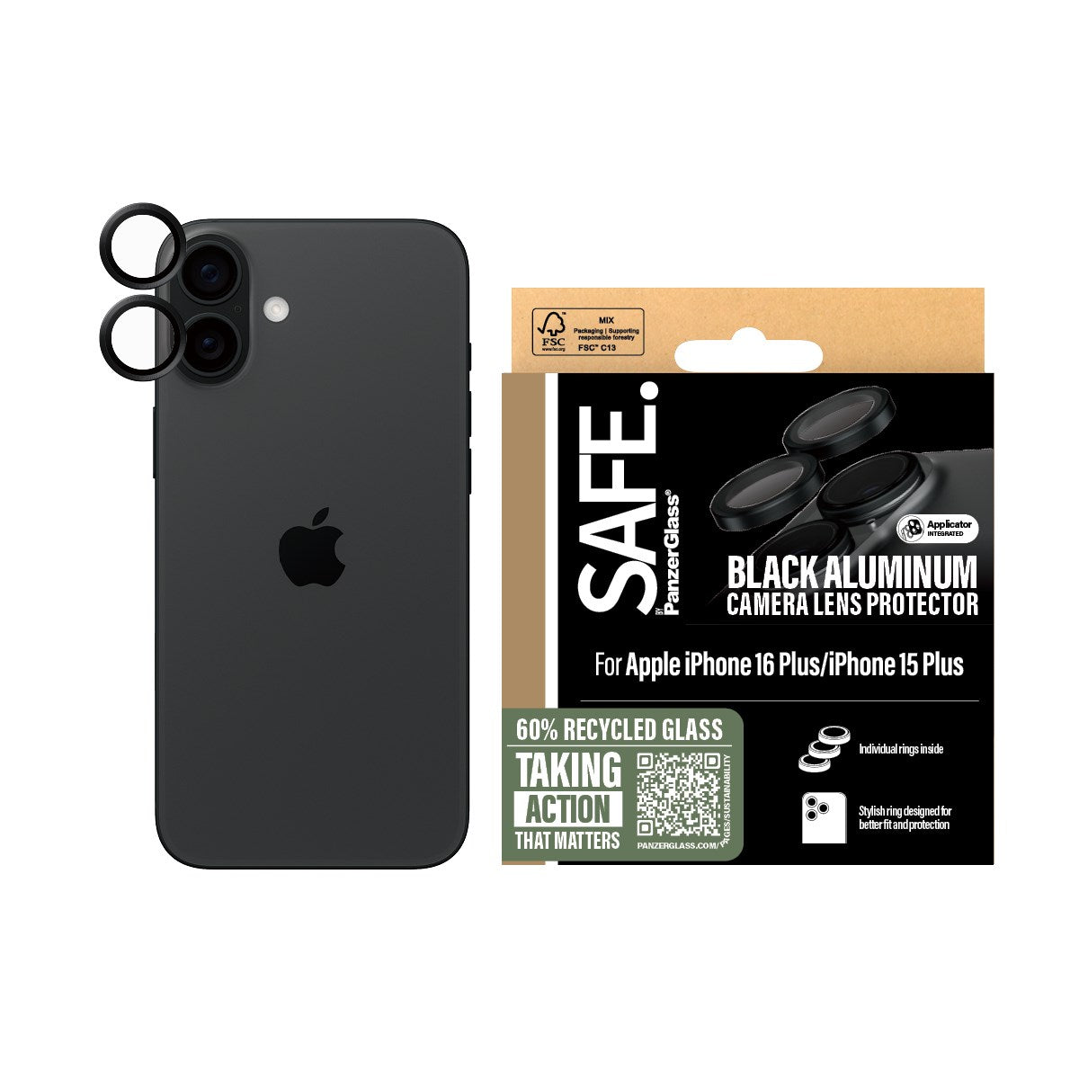 safe-by-panzerglass-kameraschutz-schwarz-f-r-iphone-16-16-plus image 2