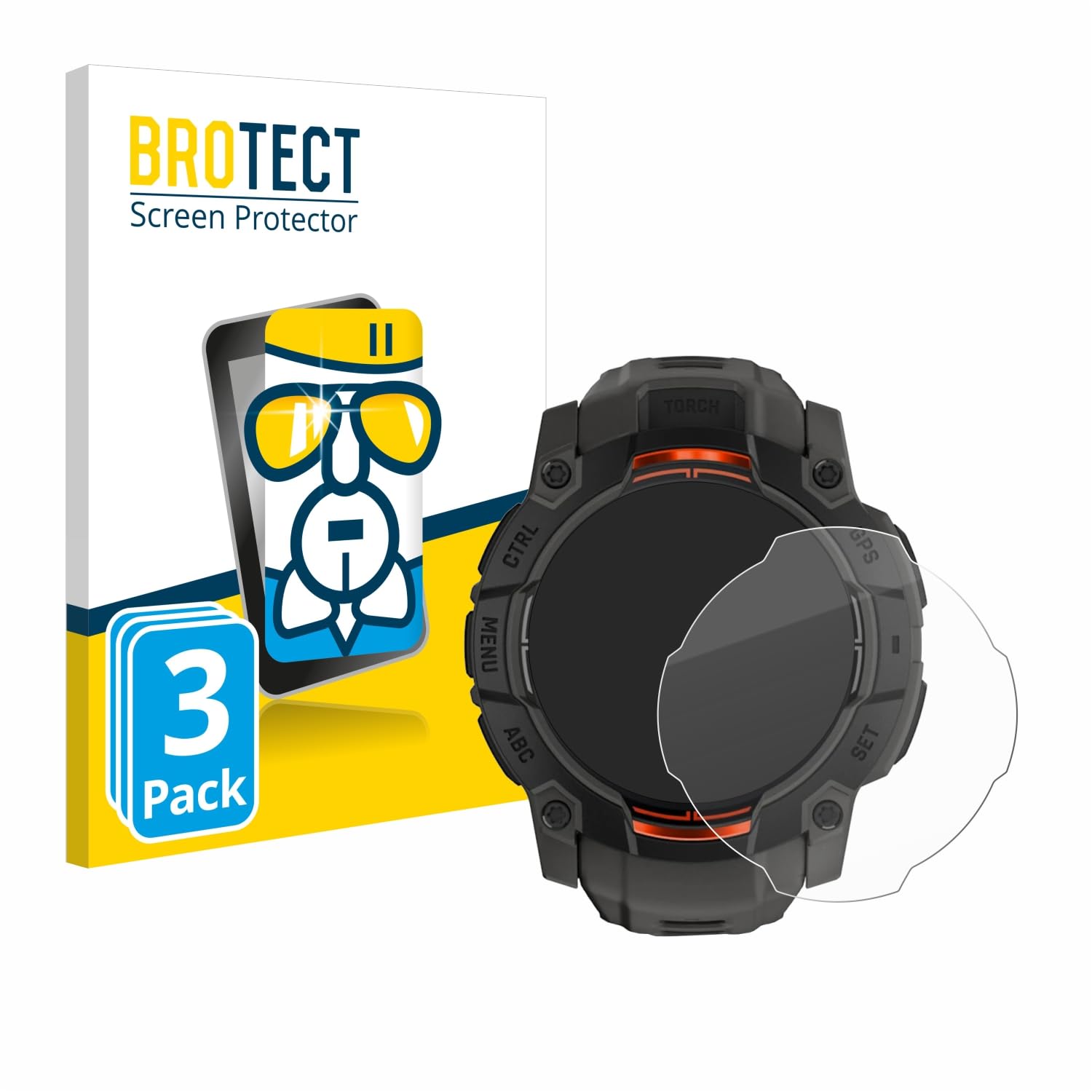 brotect-airglass-schutzglas-f-r-garmin-instinct-3-solar-45-mm image 1