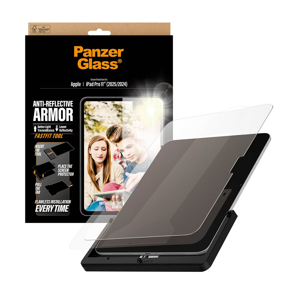 panzerglass-anti-reflective-armor-displayschutz-ultra-wide-fit-mit-fastfit-tool- image 5