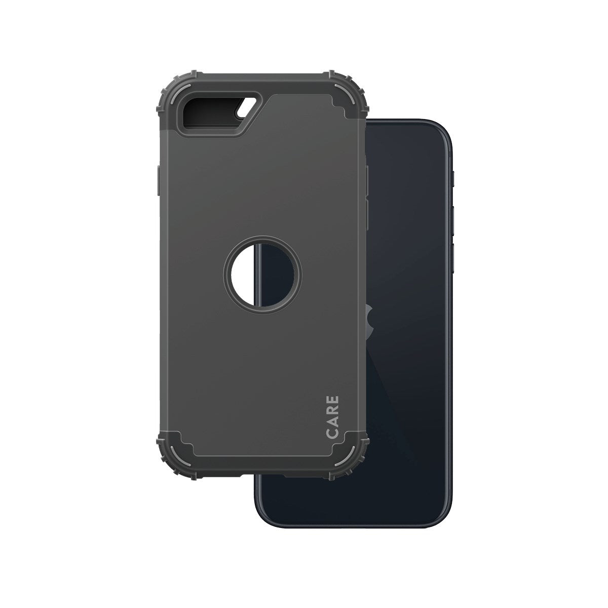 care-by-panzerglass-force-case-schwarz-f-r-iphone-se-2020-2022 image 1