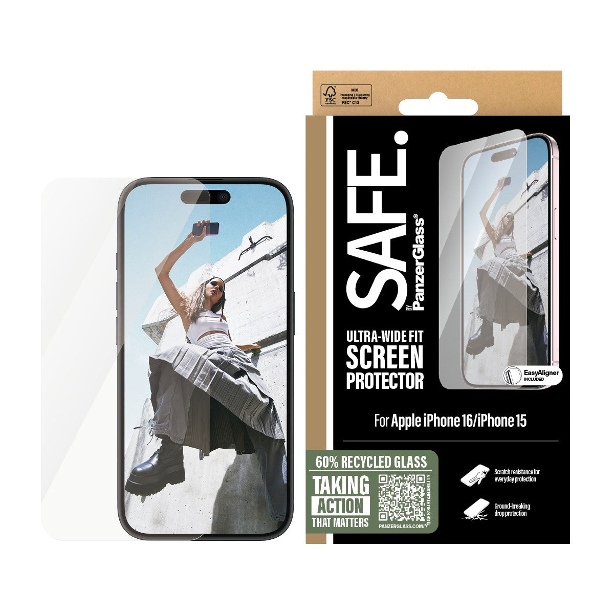 safe-by-panzerglass-displayschutz-f-r-iphone-16-15-ultra-wide-fit image 2