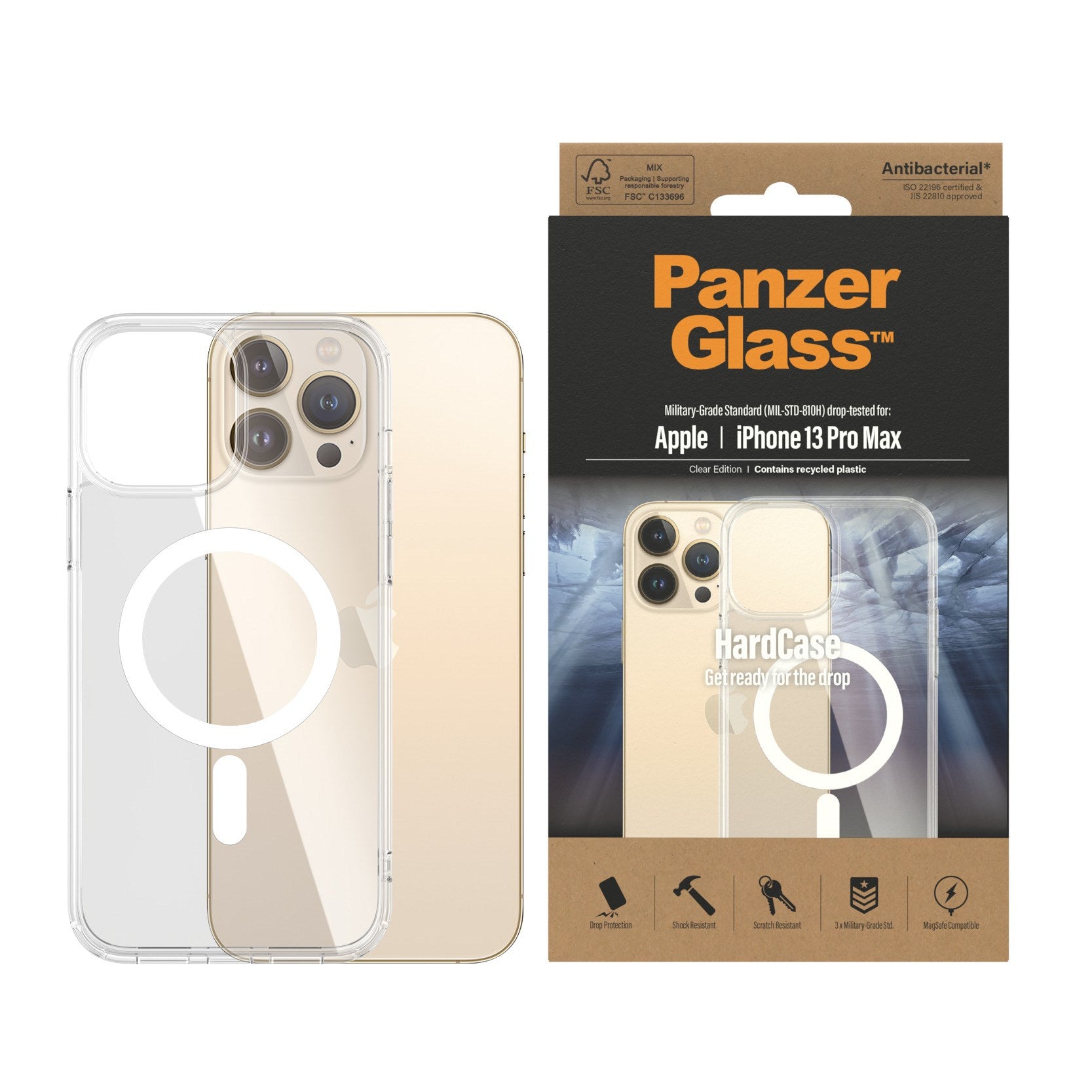 panzerglass-hardcase-transparent-mit-wei-magsafe-f-r-iphone-13-pro-max image 2
